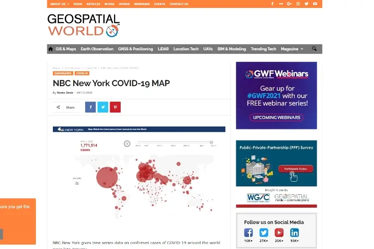 NBC New York'sCOVID-19 Map