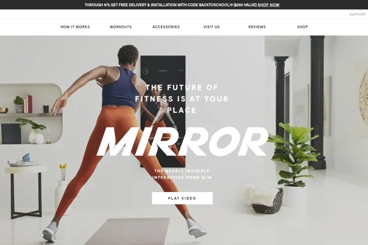 Mirror: Smart workout tool