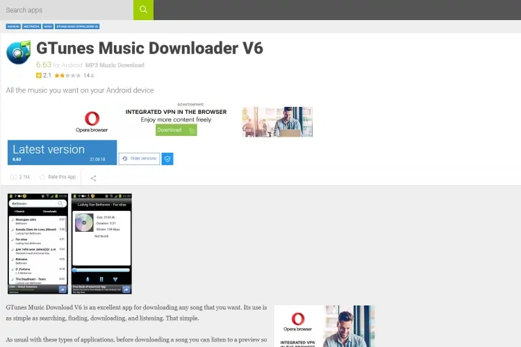 GTunes Music Downloader